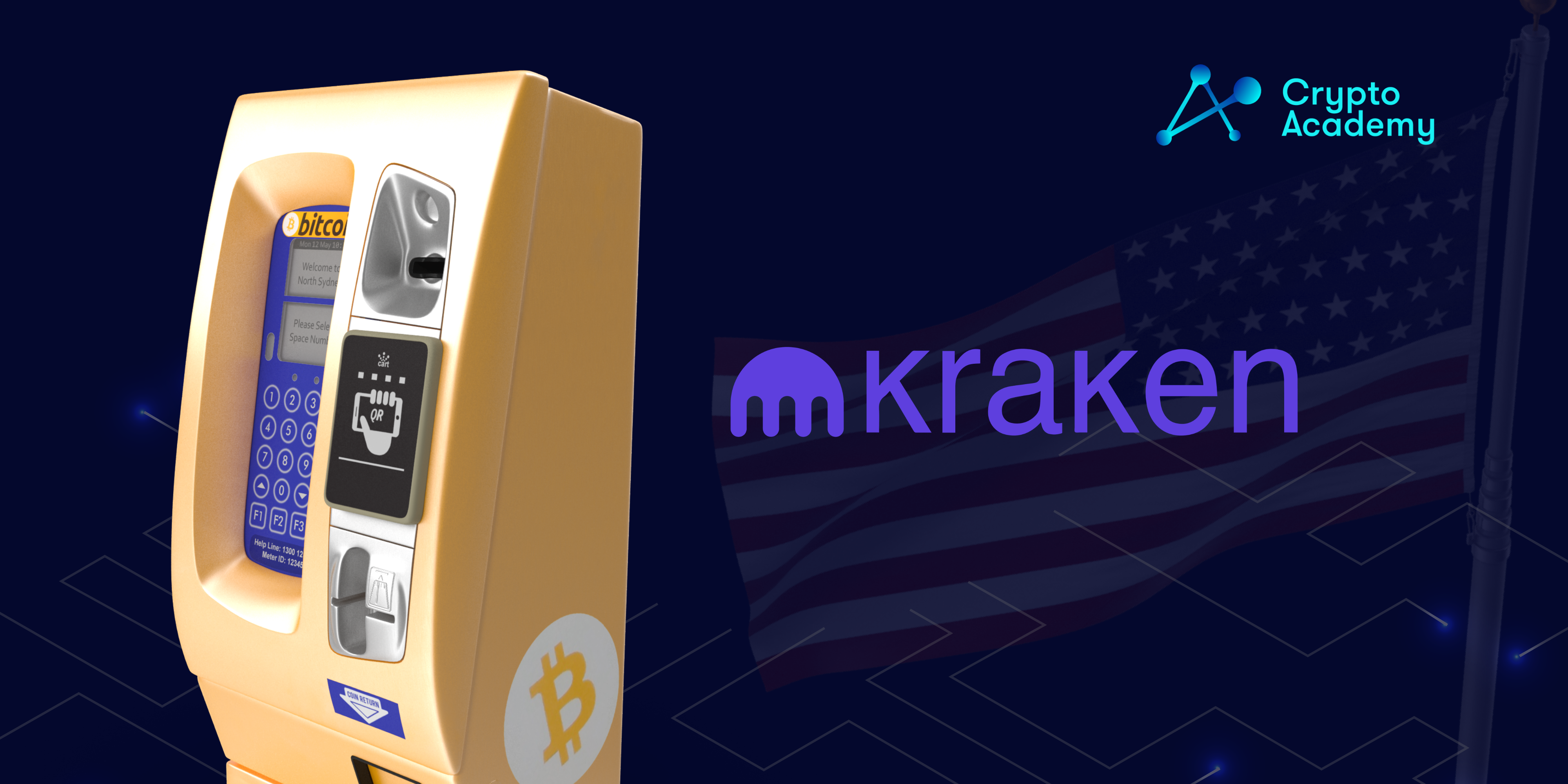 Kraken Warns That Bitcoin ATMs In The US Keep Using Default QR Codes