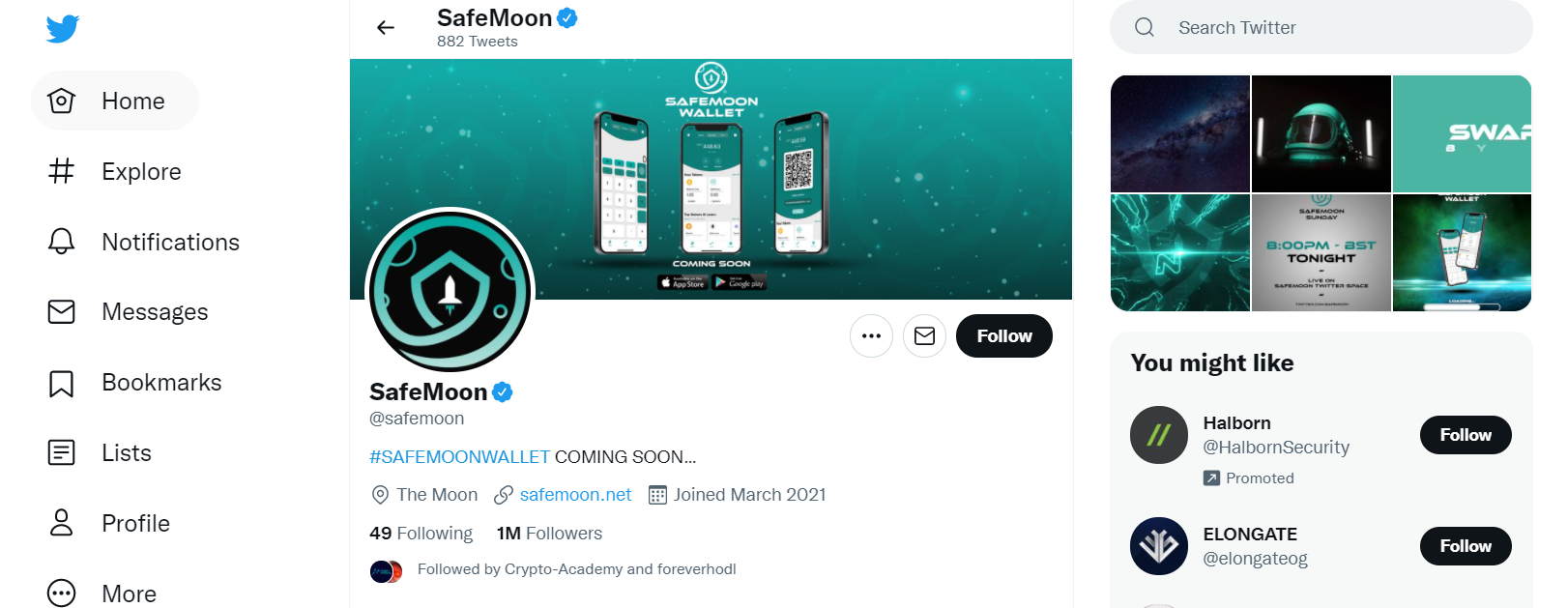 SafeMoon Reddit & Twitter - Here's Where you Can Follow SafeMoon on Social Media