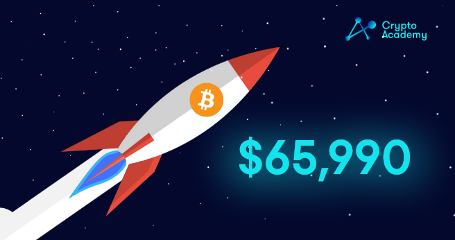 Bitcoin is headed for the stratosphere as it meets the 66k mark