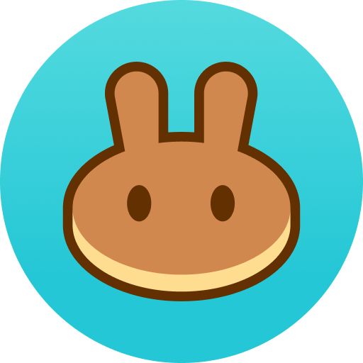 PancakeSwap Logo. 