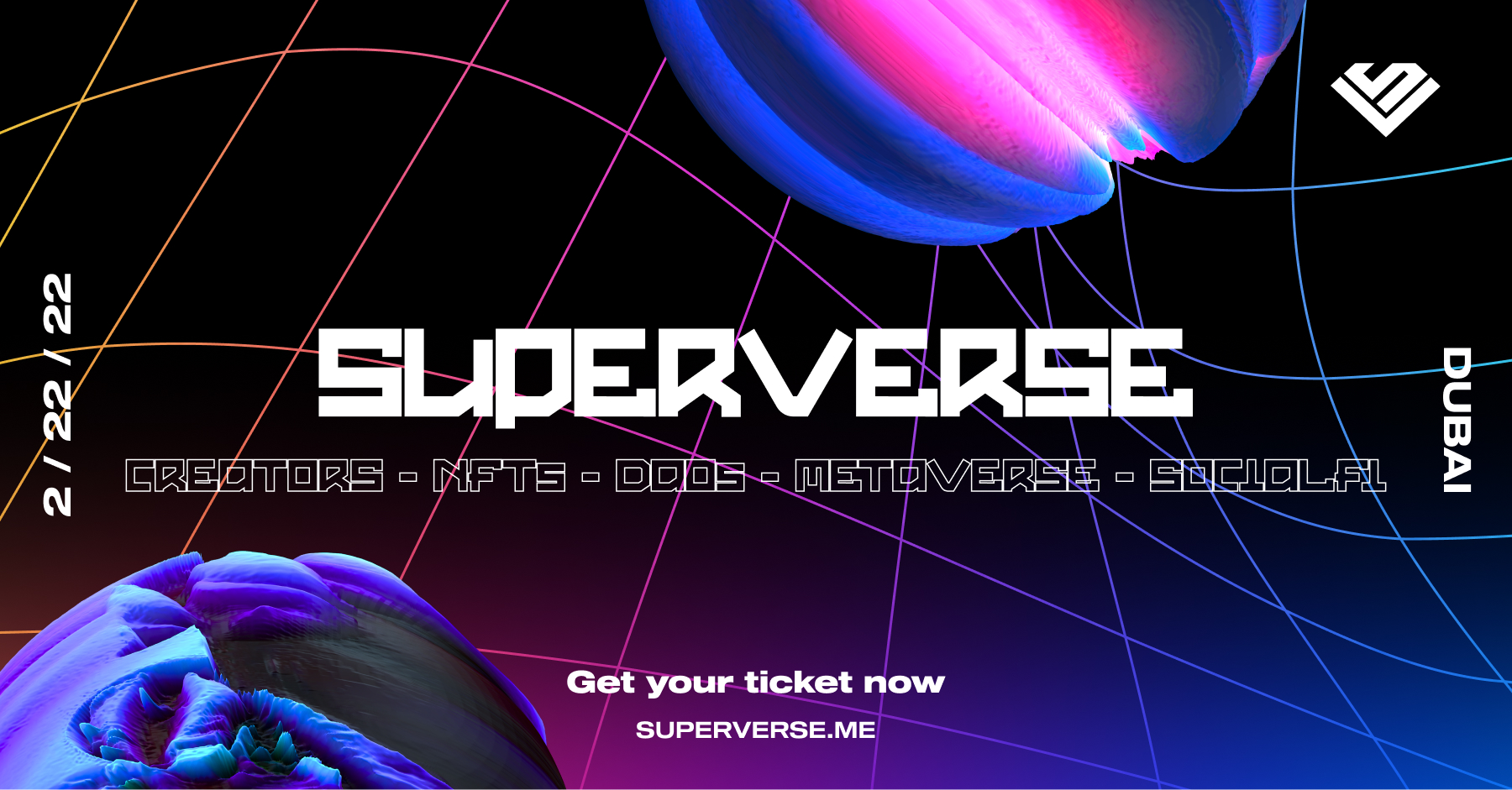 New event SUPERVERSE to become the largest creator summit covering web3 and the metaverse
