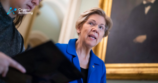 U.S. Senator Elizabeth Warren Seeks To Part Ways Between Cryptocurrency and Wall Street.