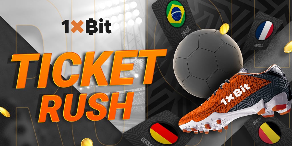 Get Lucky Tickets for World Cup Bets on 1xBit