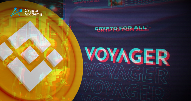 Following FTX's insolvency, Binance revived its offer for Voyager after an unsuccessful attempt.