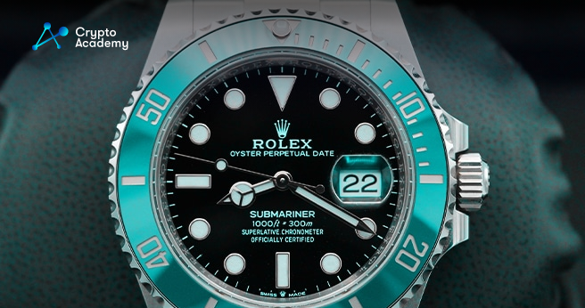 The trademark application for NFTs and their markets, and crypto exchange was submitted by the designer brand Rolex.