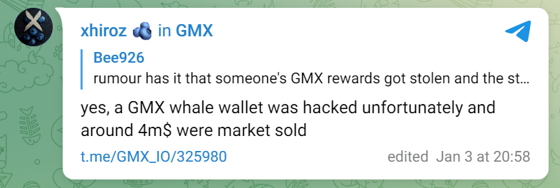GMX Phishing attack confirmation
